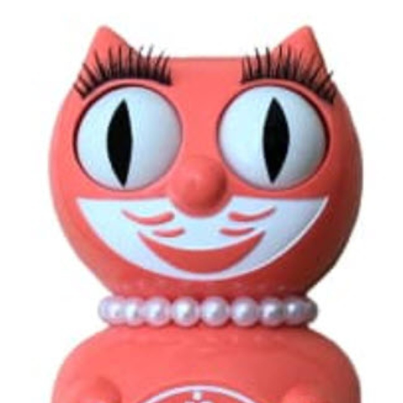 RETIRED Living Coral Lady Kit-Cat Klock LAST ONE! FREE US SHIPPING - Picture 2 of 4